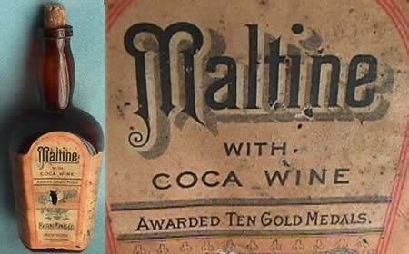 Cocaine laced Maltine Wine